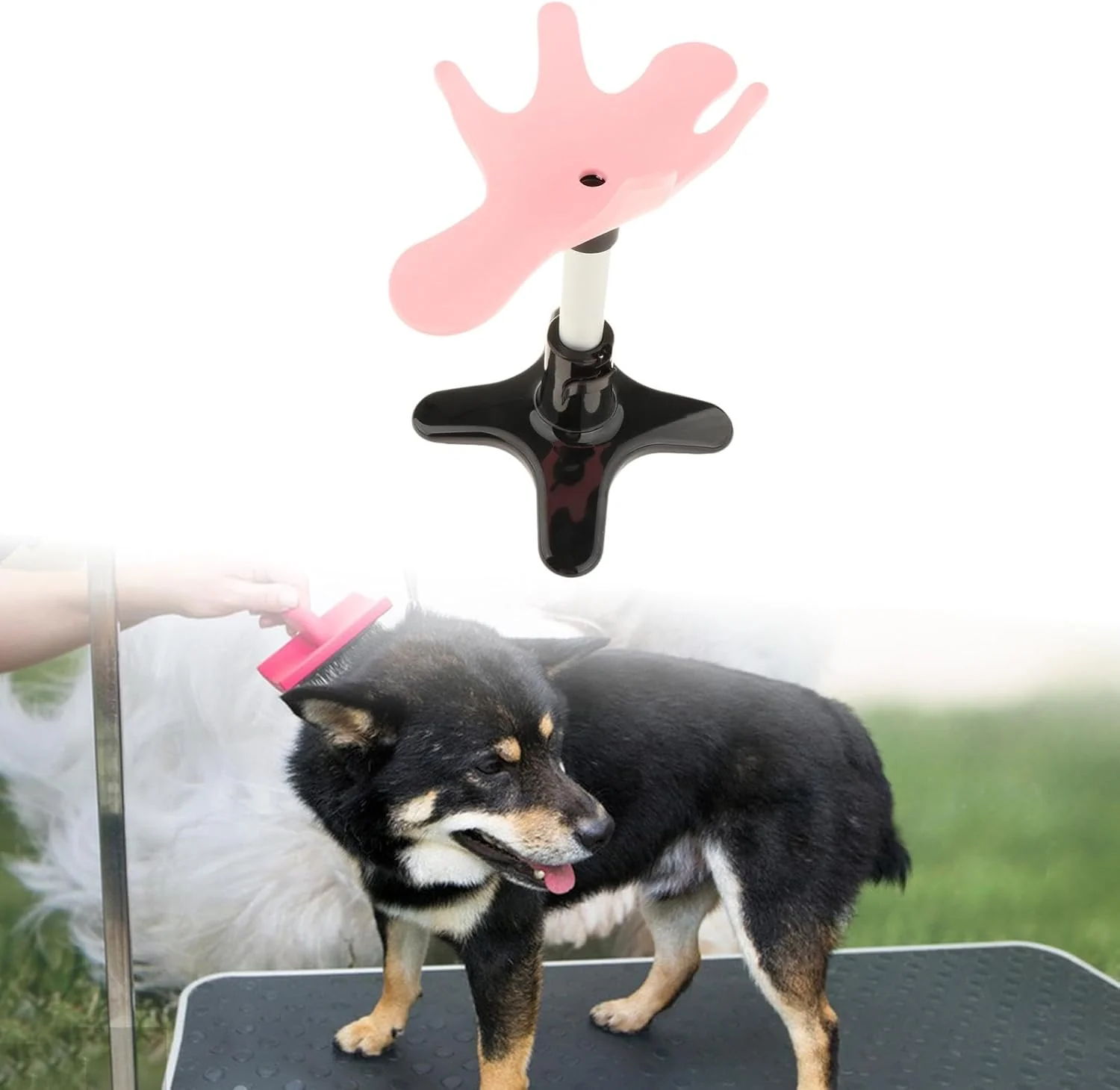 Hundepflegetisch, Hunde-Stehhilfe, Multifunktions-Haustierpflege-Rückhaltesystem zum Baden von klein - Image 7