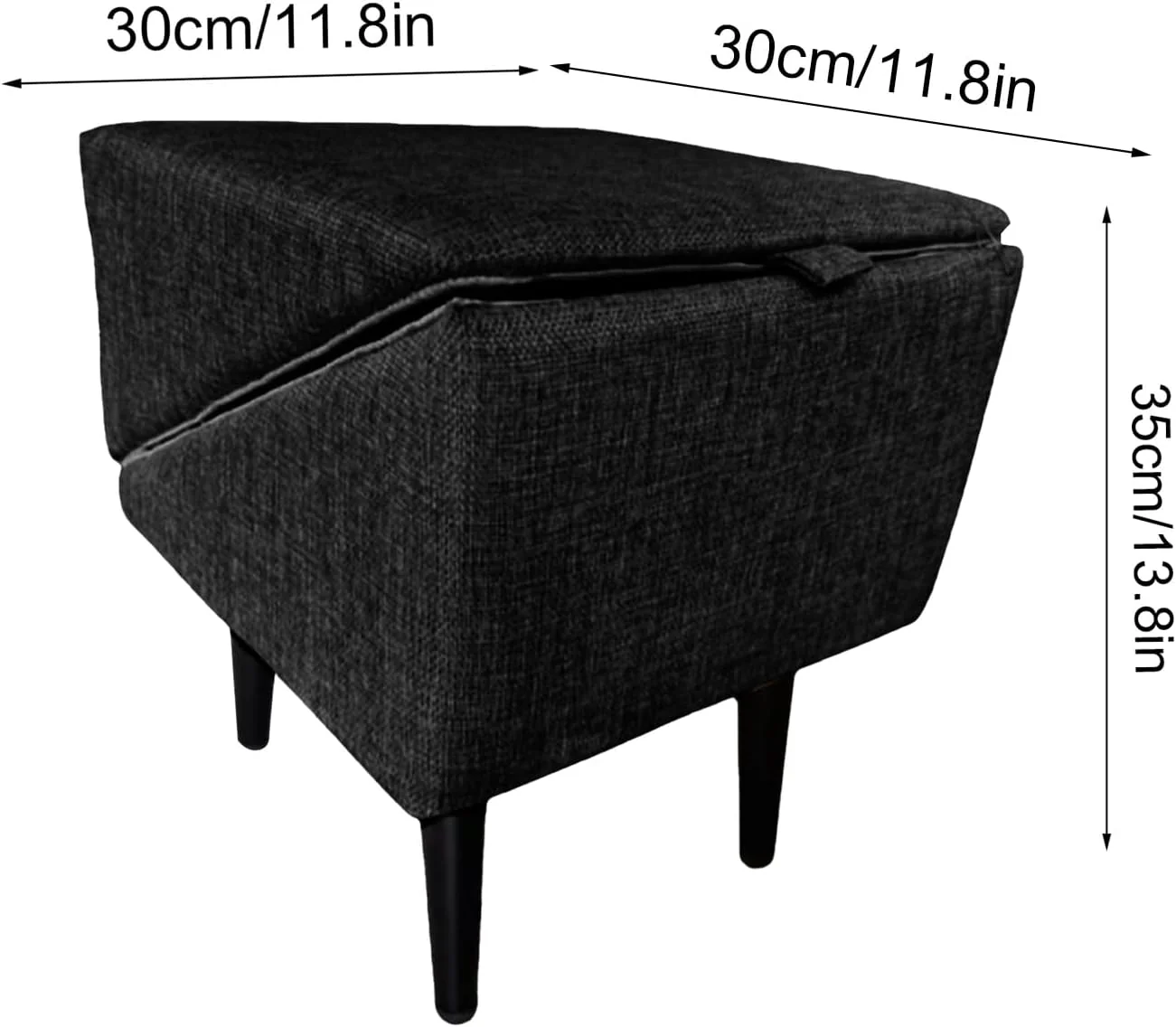 Hunderampe Sofa Bett Holz Rampe Hund Klappbar rutschfeste Hundetreppe Faltbar Multifunktionale Kätzc - Image 2