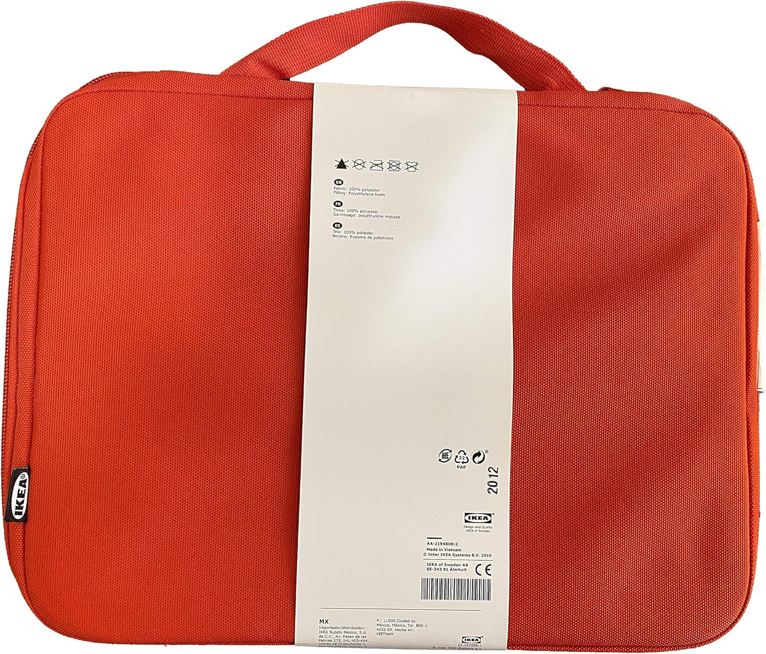 IKEA Måla Tragbarer Zeichenkoffer, rot, 34 x 26 cm, rot, Modern - Image 5