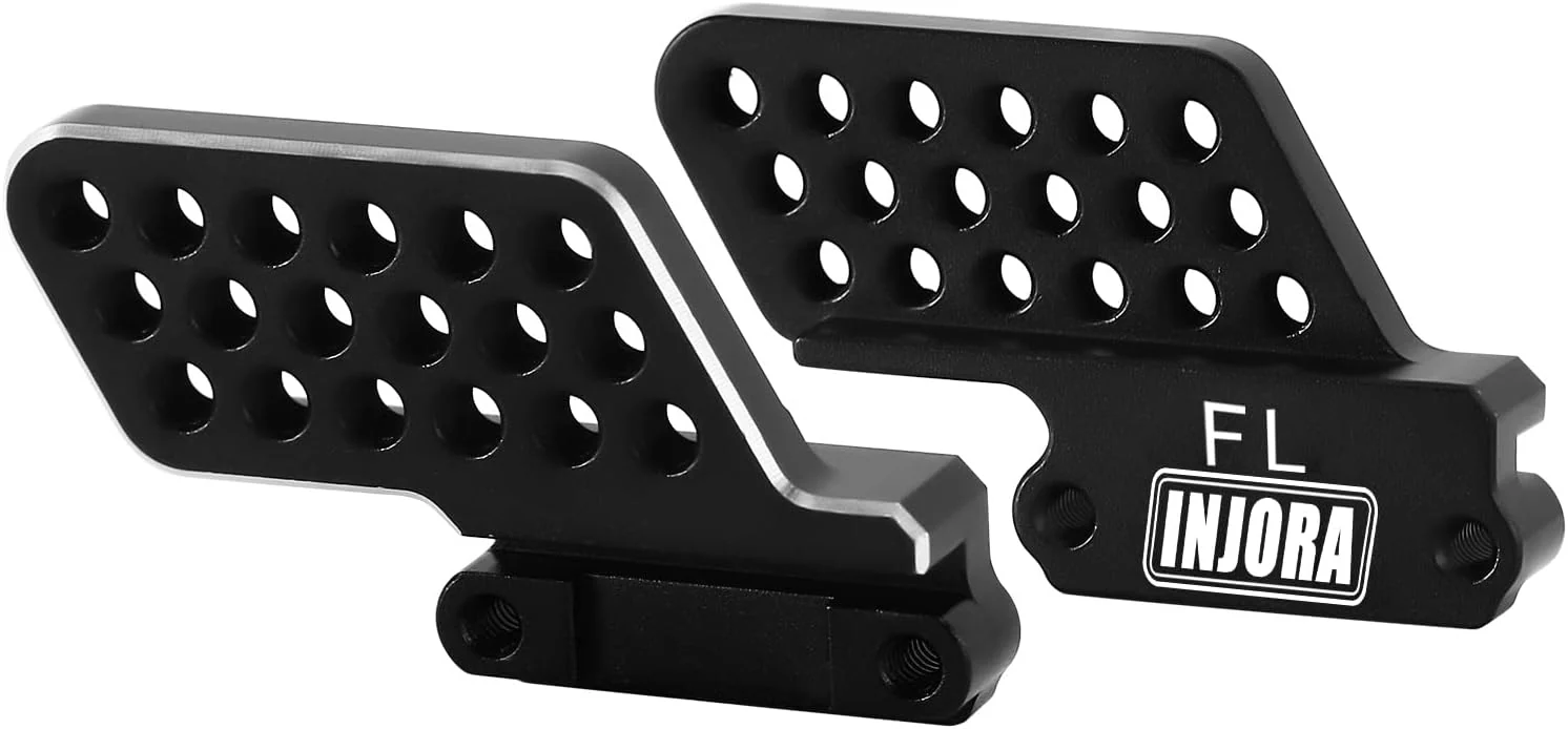 INJORA Stossdämpfer Halter Mehrere Einbaupositionen Dämpfer Halterung CNC Aluminium für TRX4M Upgrad - Image 4