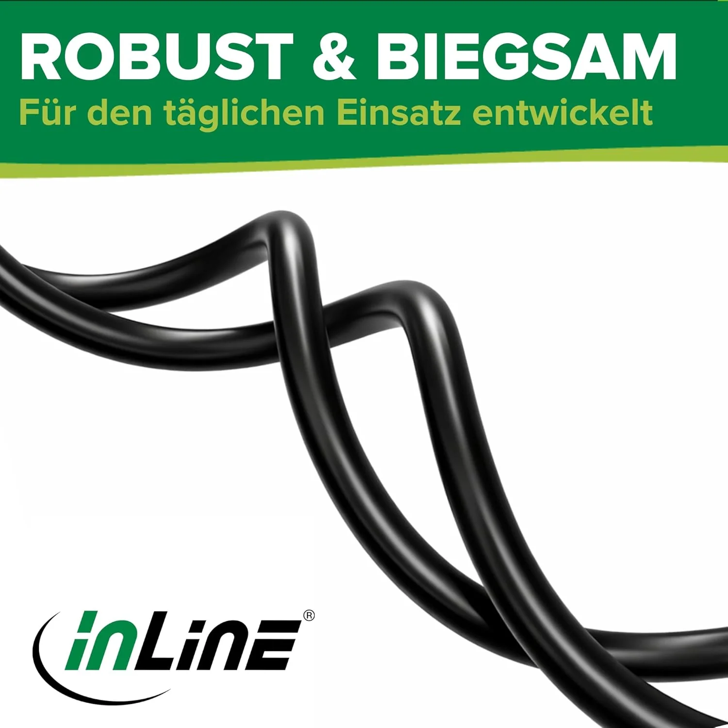 InLine Schutzkontakt-Verlängerungskabel CEE 7/7 für Innenbereich, GS-zertifiziert mit Kinderschutz, - Image 6