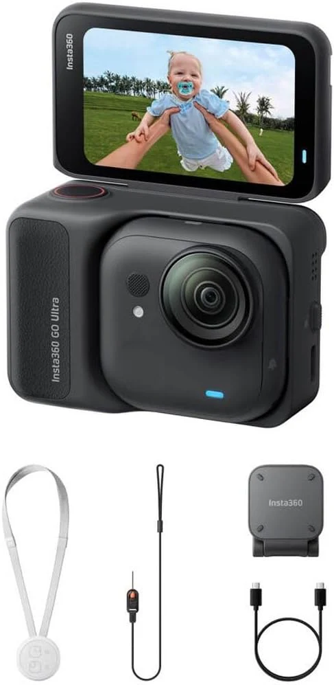 Insta360 GO Ultra Action Kamera (Midnight Black) - Image 2