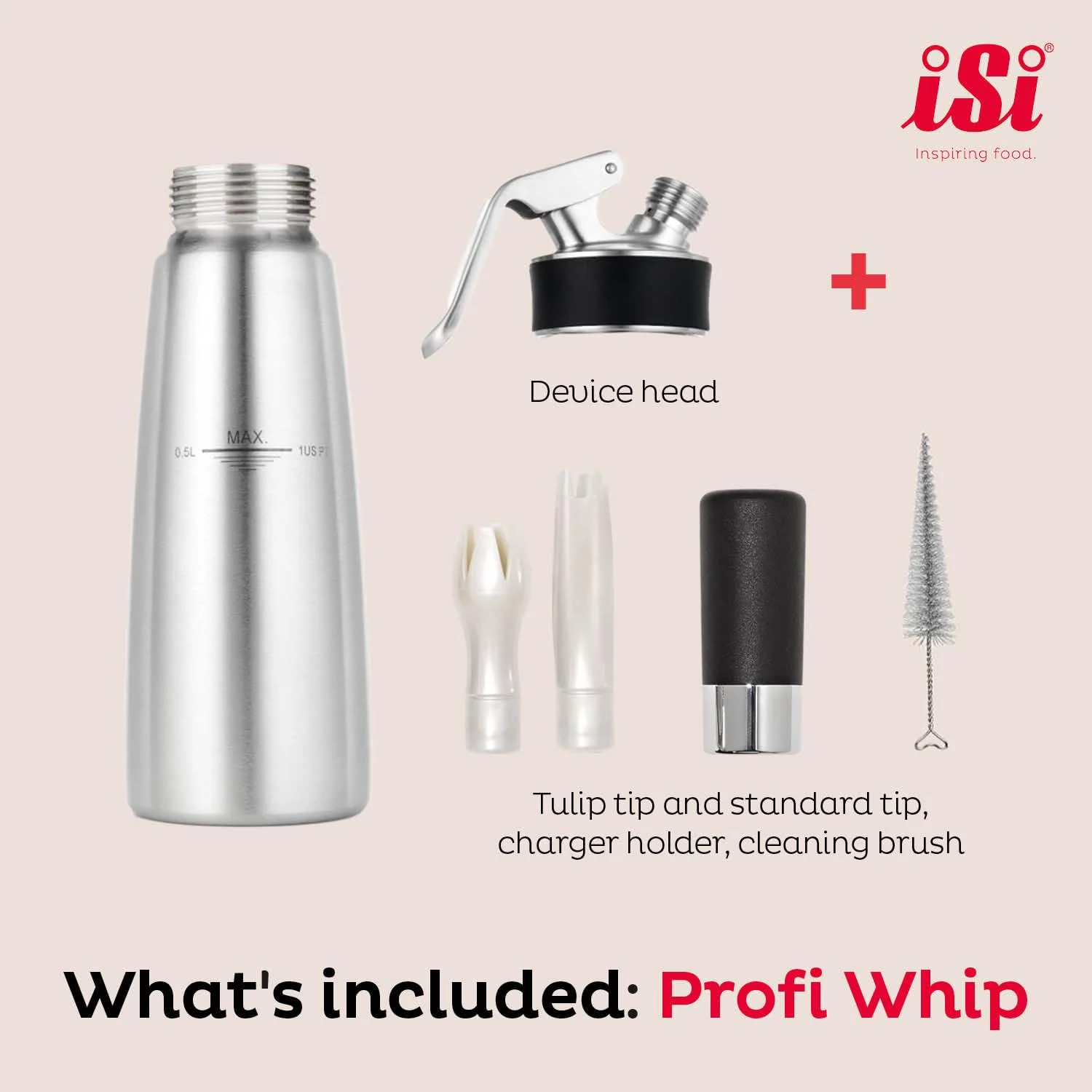 iSi Profi Creme 0,5 Liter - Image 2
