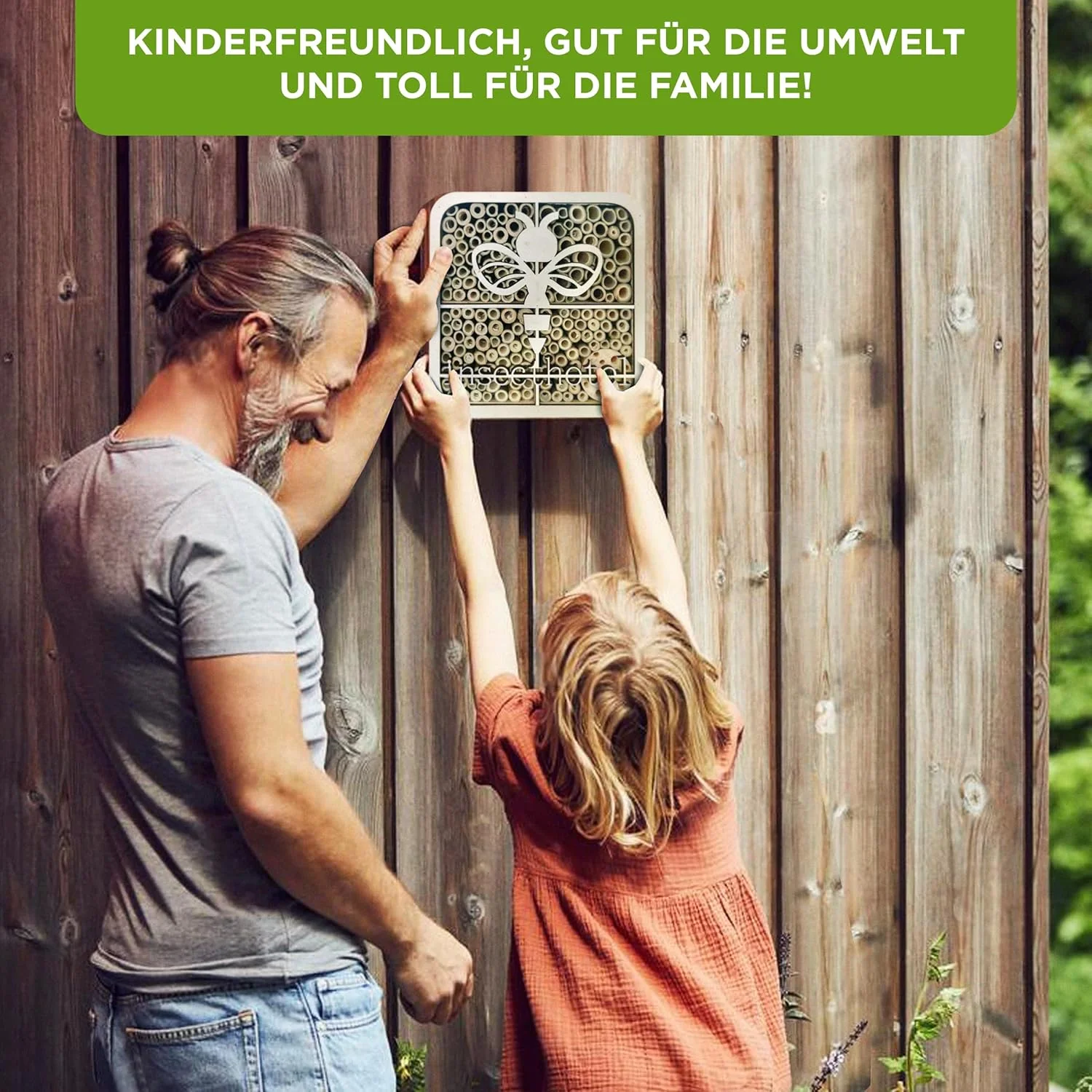 ISOTRONIC Insektenhotel | umweltfreundliches Insektenhaus für Marienkäfer, Bienen und andere Insekte - Image 4
