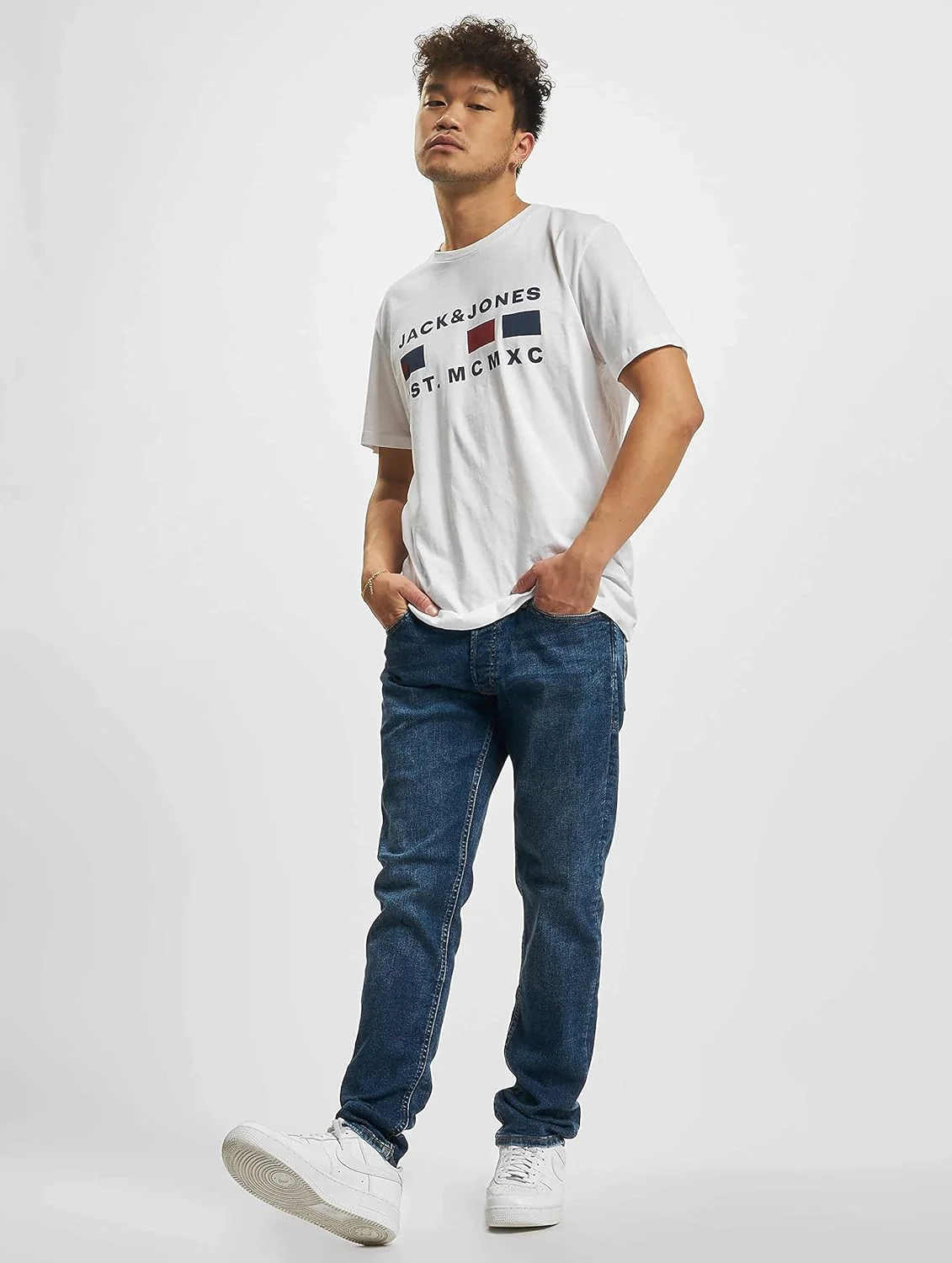 JACK & JONES Herren Jeans 28W / 32L Blue Denim, 28W / 32L Blue Denim - Image 6