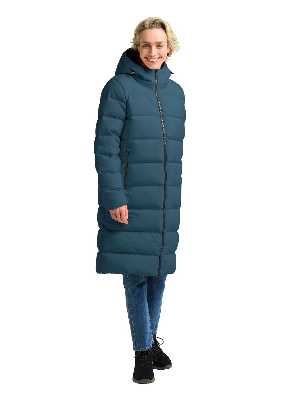 Jack Wolfskin Damen Frozen Palace Coat W Rds Mantel XS aluminium blue, XS aluminium blue