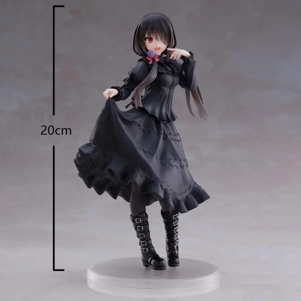 Jilijia Anime Date A Live Figure Tokisaki Kurumi Action Figure Black Dress Model PVC Anime Statue De - Image 2