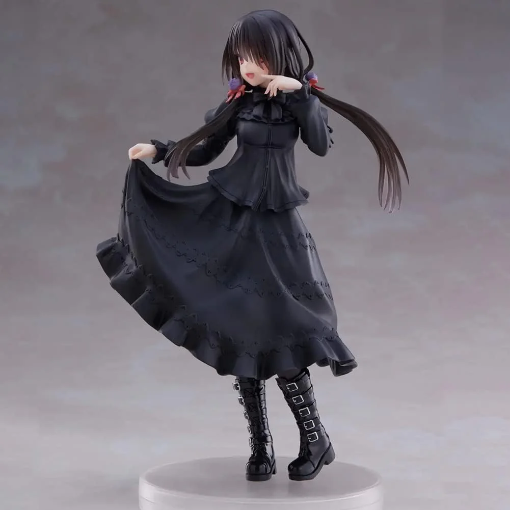 Jilijia Anime Date A Live Figure Tokisaki Kurumi Action Figure Black Dress Model PVC Anime Statue De - Image 3