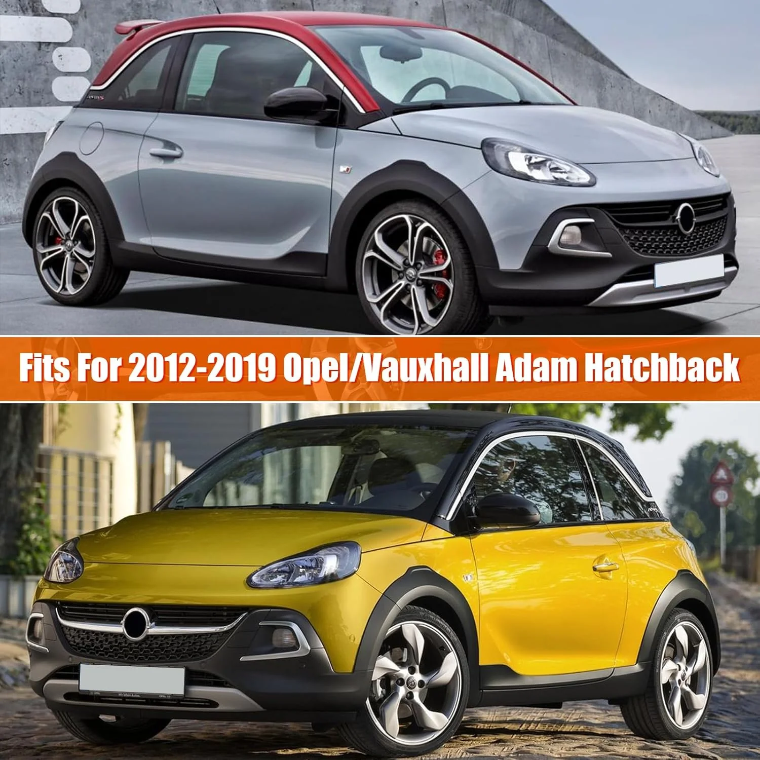 JUDANNA Wasserdicht Autoabdeckung Ersatz für 2012-2019 Opel Adam Hatchback, Vollgarage Autoplane Aut - Image 7