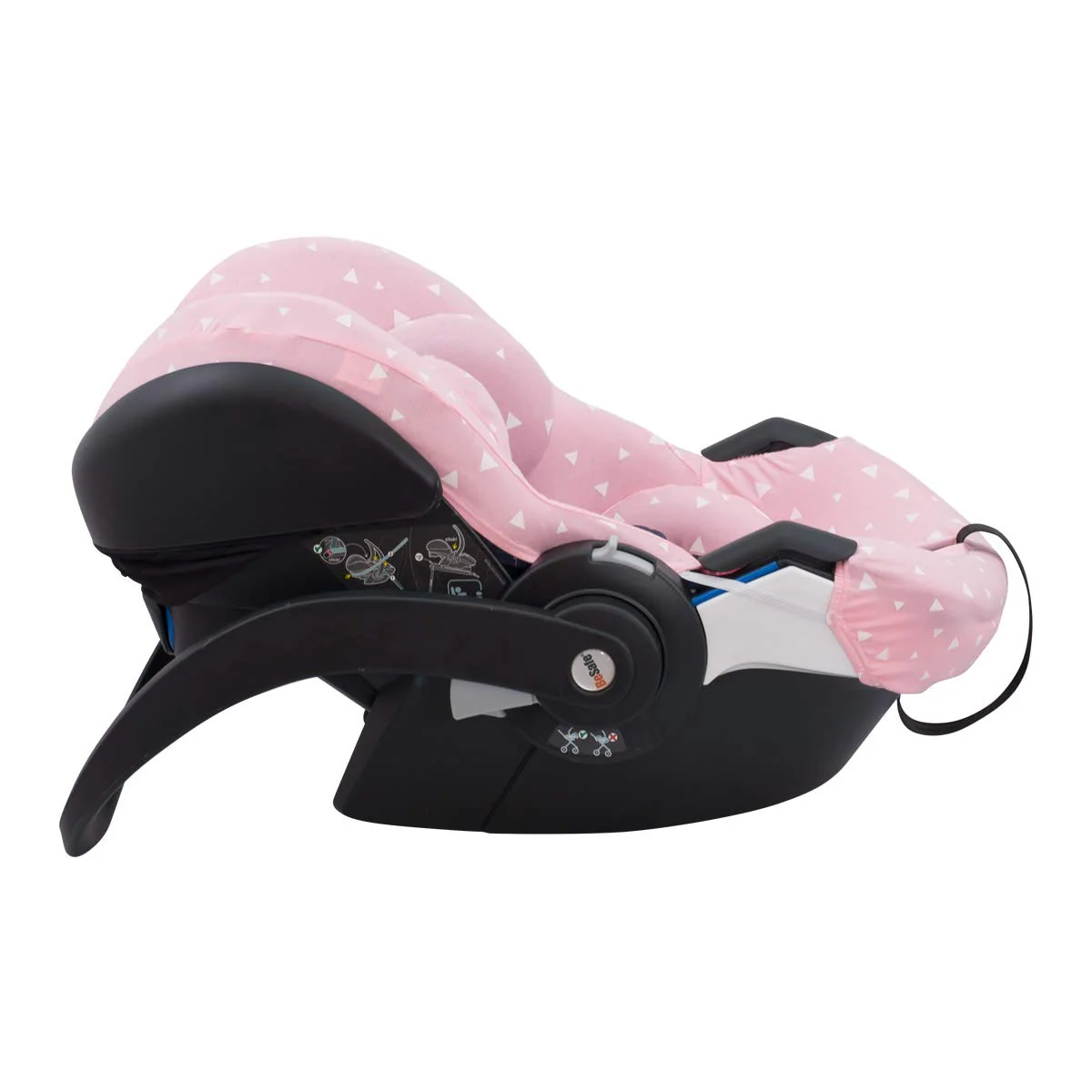 JYOKO KIDS Bezug kompatibel mit Besafe Modular gr 0 (Pink Sparkles), Pink Sparkles - Image 3