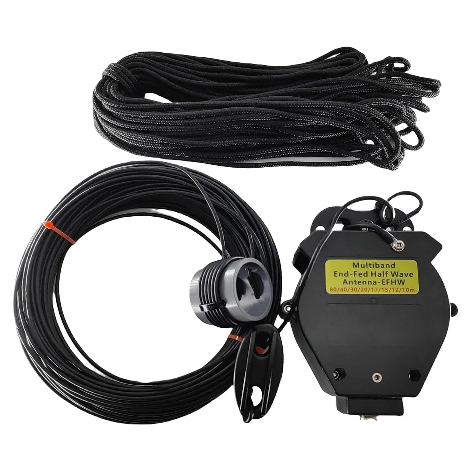 JYR8010-400W End Fed Half Wave Antenne, 400W Kurzwellenradioantenne für Amateurradio, 8 Bänder 10m 1