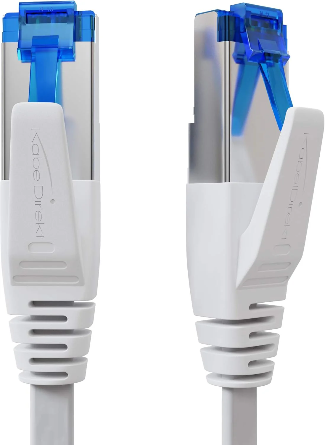 KabelDirekt – LAN Kabel flach, bruchfest konstruiert – 20m (CAT7 Kabel & Netzwerkkabel, 10 Gbit/s, b - Image 2