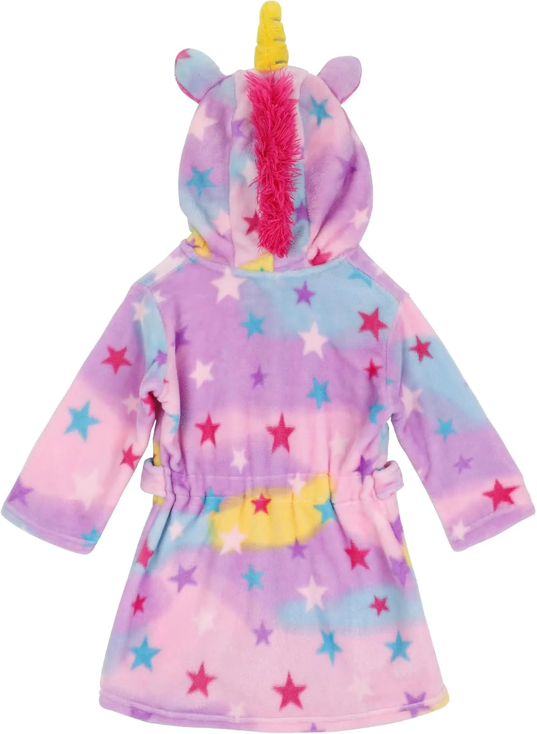 KAKU NANU Bademantel Kinder Mädchen Einhorn 4-11 Jahre Flauschig Warm Plüsch Bademantel Kuschelig Mo - Image 5