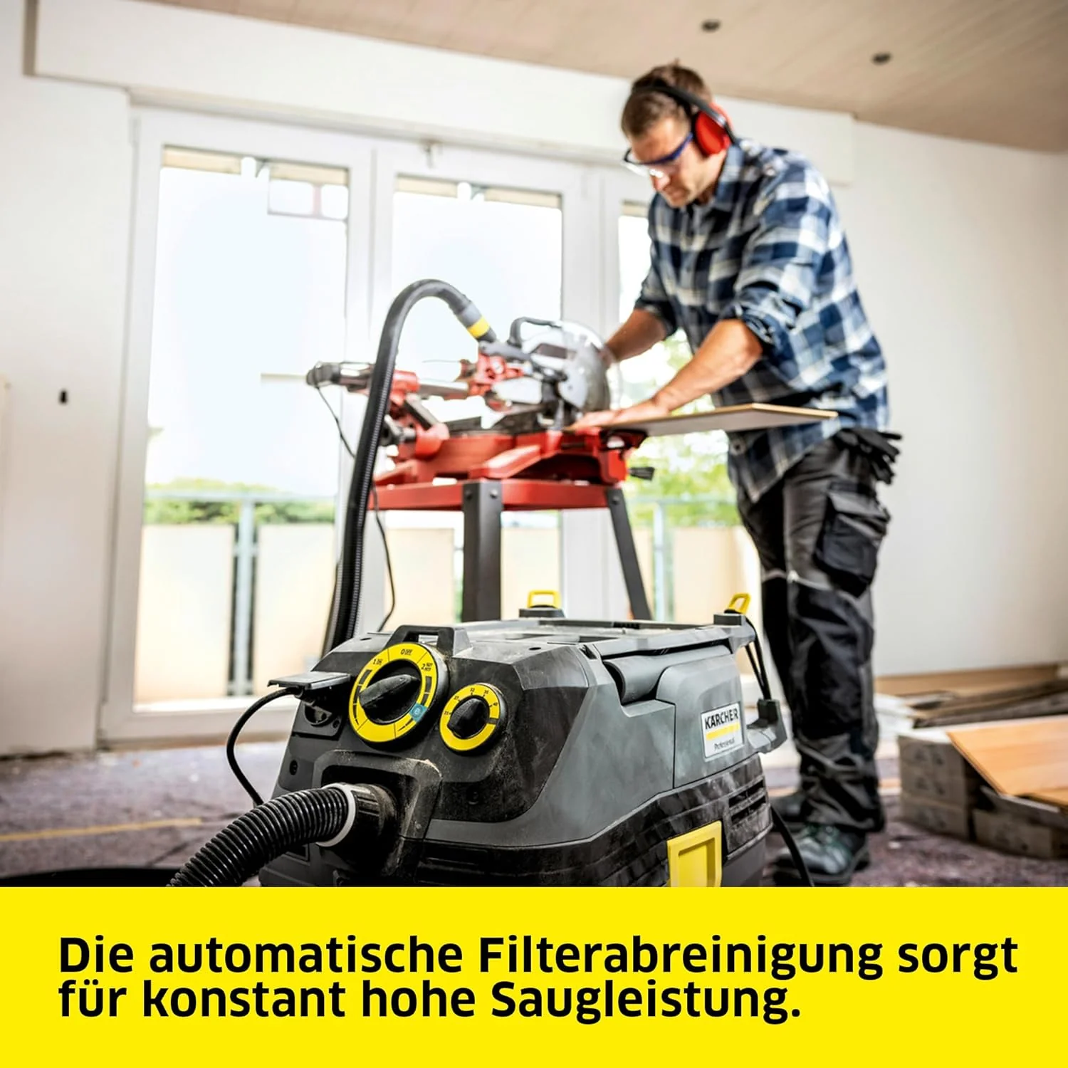 Kärcher Nass-/Trockensauger NT 30/1 Tact Te M, Leistung: max. 1380 W, Kunststoffbehälter: 30 l, Gerä - Image 6