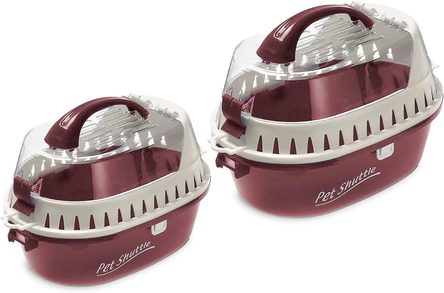 Karlie Transportbox Pet Shuttle L: 35 cm B: 25 cm H: 22 cm rot rot L 35 x B 25 x H 22 cm, rot L 35 x - Image 2