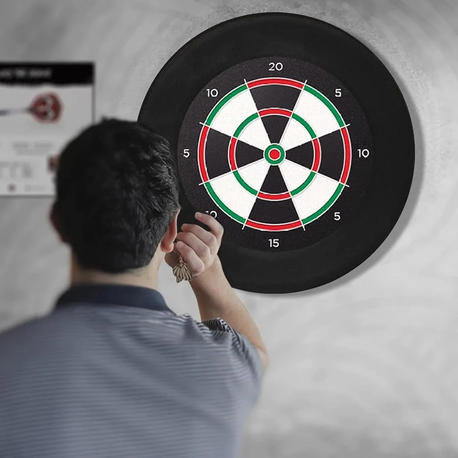 Kaxenig Dartboard-Einfassung, Dartscheibe Schutzring, Dartscheiben-Wandschutz, Schützende Eva- -Dart - Image 4