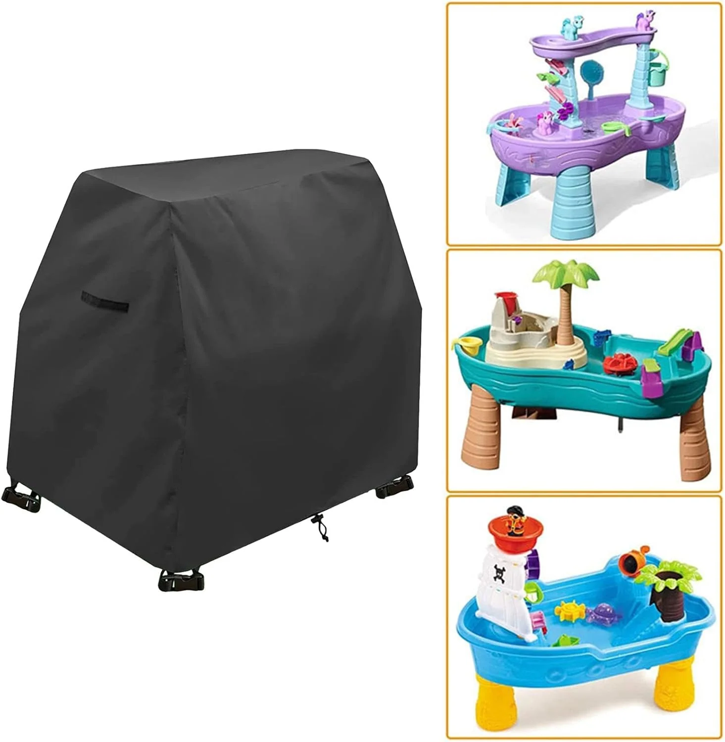 Kaxenig Wassertischabdeckung Schritt 2, Kinder-Wassertisch-Abdeckung, Spritzteich-Wassertisch, 420d - Image 4