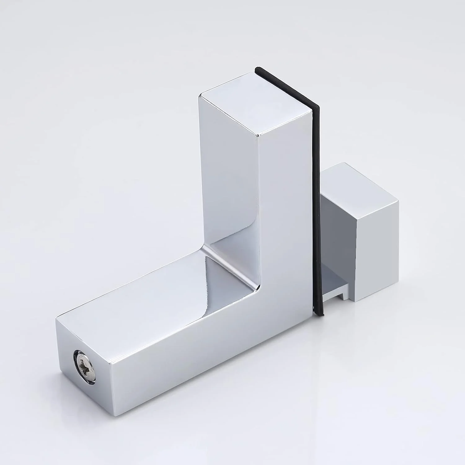 KES Duschablage Duschregal Glasablage Dusche Glas Ablage 8mm Hartglas Badezimmer Regal Halterung mit - Image 7