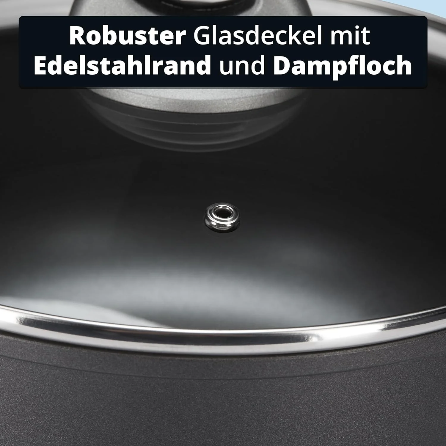 KHG Topf- und Pfannenset 5-teilig Induktion Antihaftbeschichtung Spülmaschinengeeignet - geschmiedet - Image 7