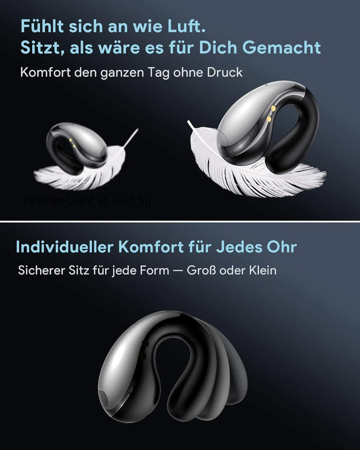 Ki Übersetzer Kopfhörer, Ai Kopfhörer Übersetzer Echtzeit als Mobiler Übersetzungskopfhörer mit 164 - Image 5