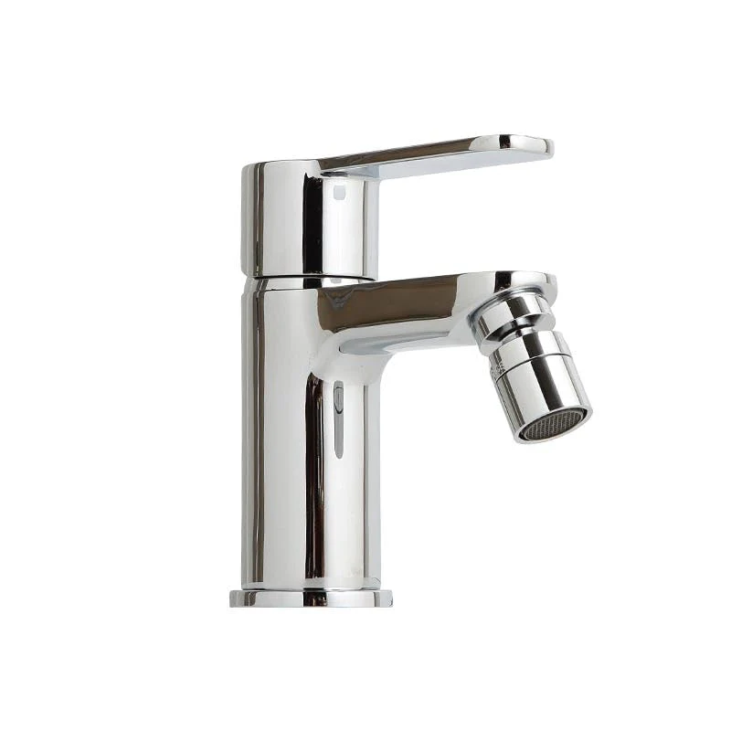 KIAMAMI VALENTINA - Rubinetto Miscelatore Bidet | Monocomando in Ottone Cromato | Cartuccia Ceramica