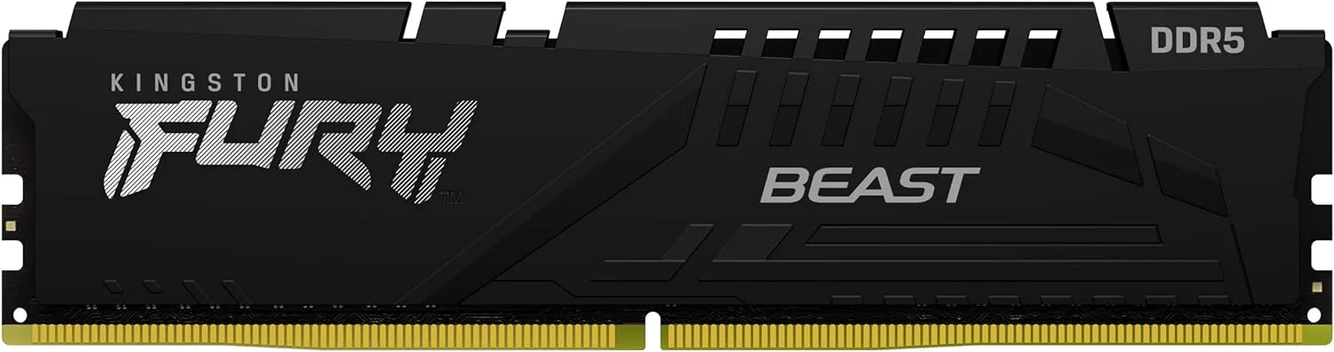 Kingston FURY Beast Schwarz XMP DDR5 64GB 5200MT/s CL40 DIMM Desktop Speicher (Kit mit 4) - KF552C40 - Image 2