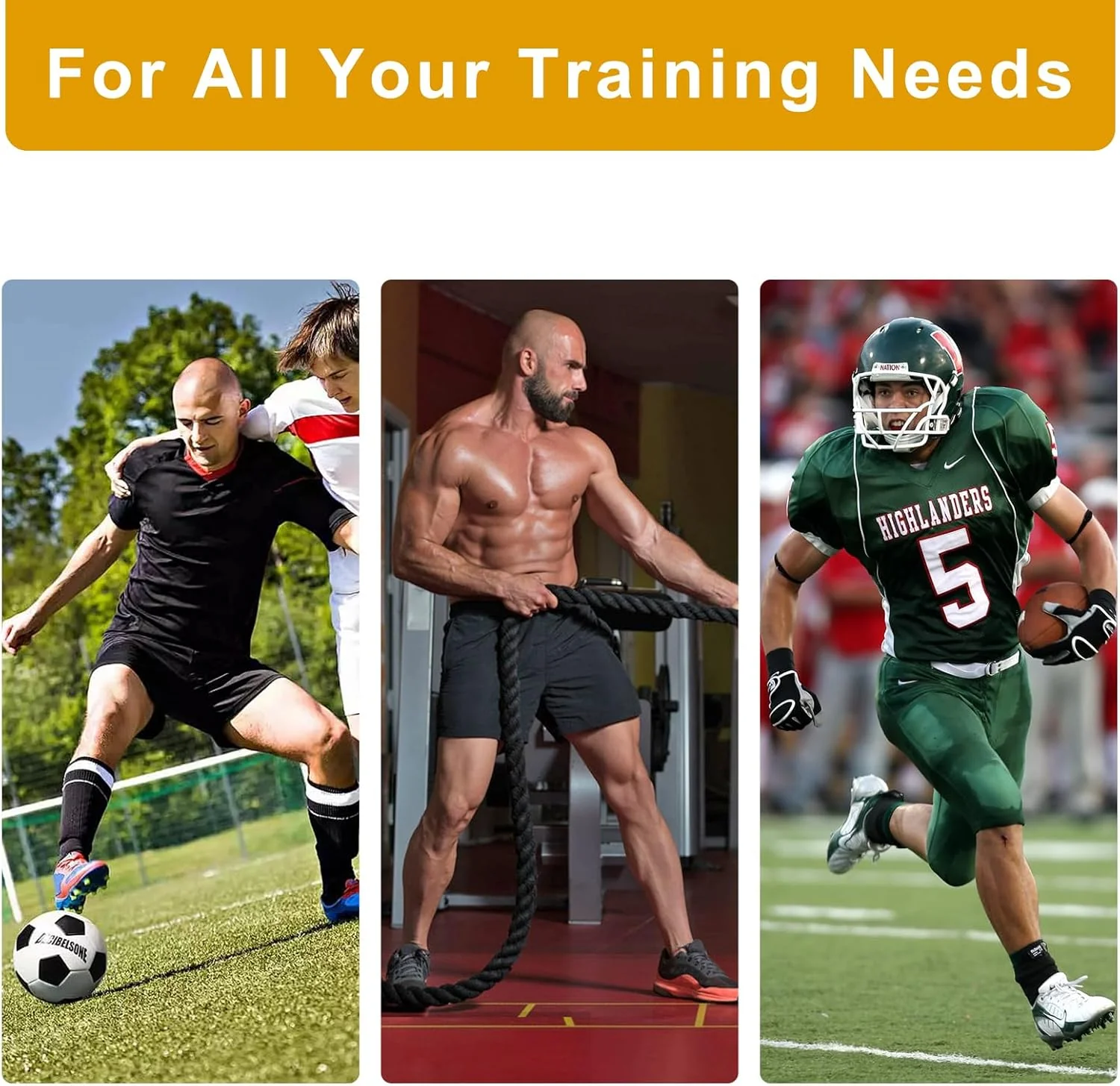 'Kipika Weight Sleds for Training, Push-Pull Football Sled, Adjustable Height Handle, Heavy Duty Ste - Image 3