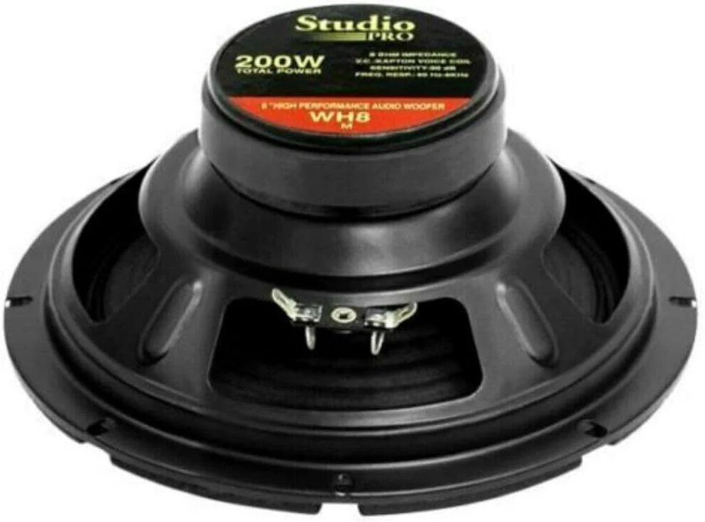 KIT Set FÜR Pyramid WH8 1 Woofer Lautsprecher Diffusor 8" 200 mm 20,00 cm 100 Watt RMS 200 Watt max - Image 3