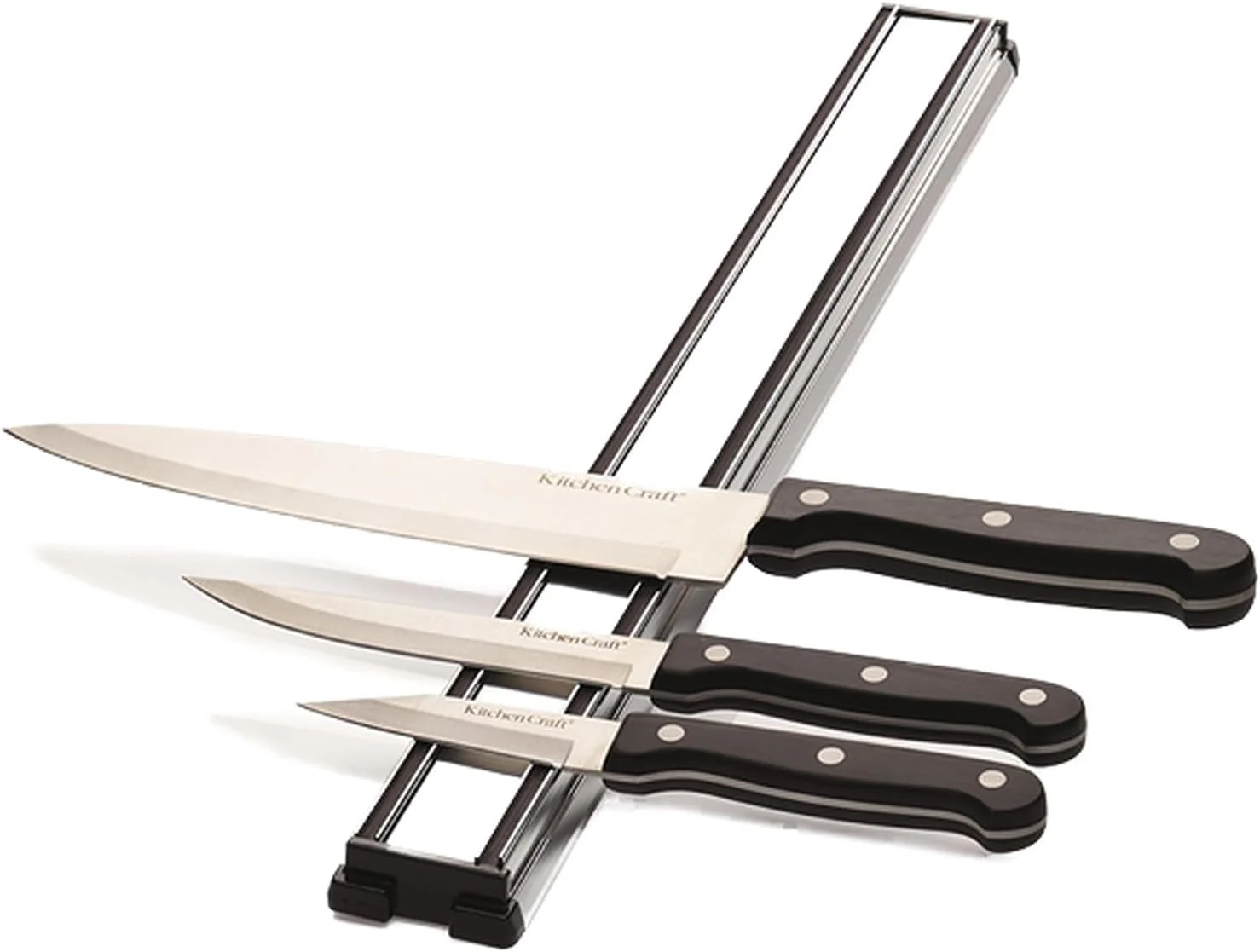 KitchenCraft Deluxe Magnetleiste für Messer, 45 cm - Image 3