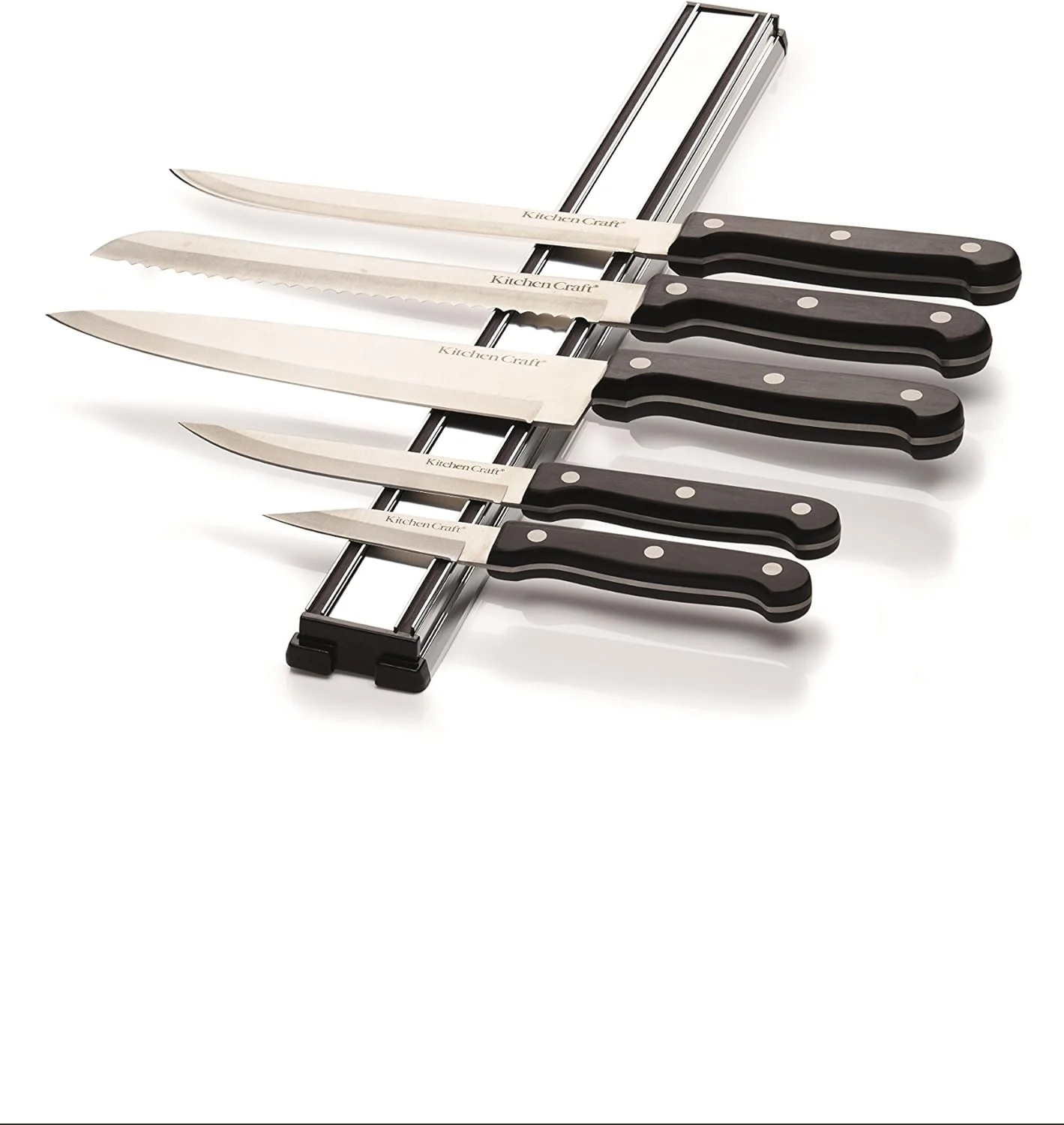 KitchenCraft Deluxe Magnetleiste für Messer, 45 cm - Image 4