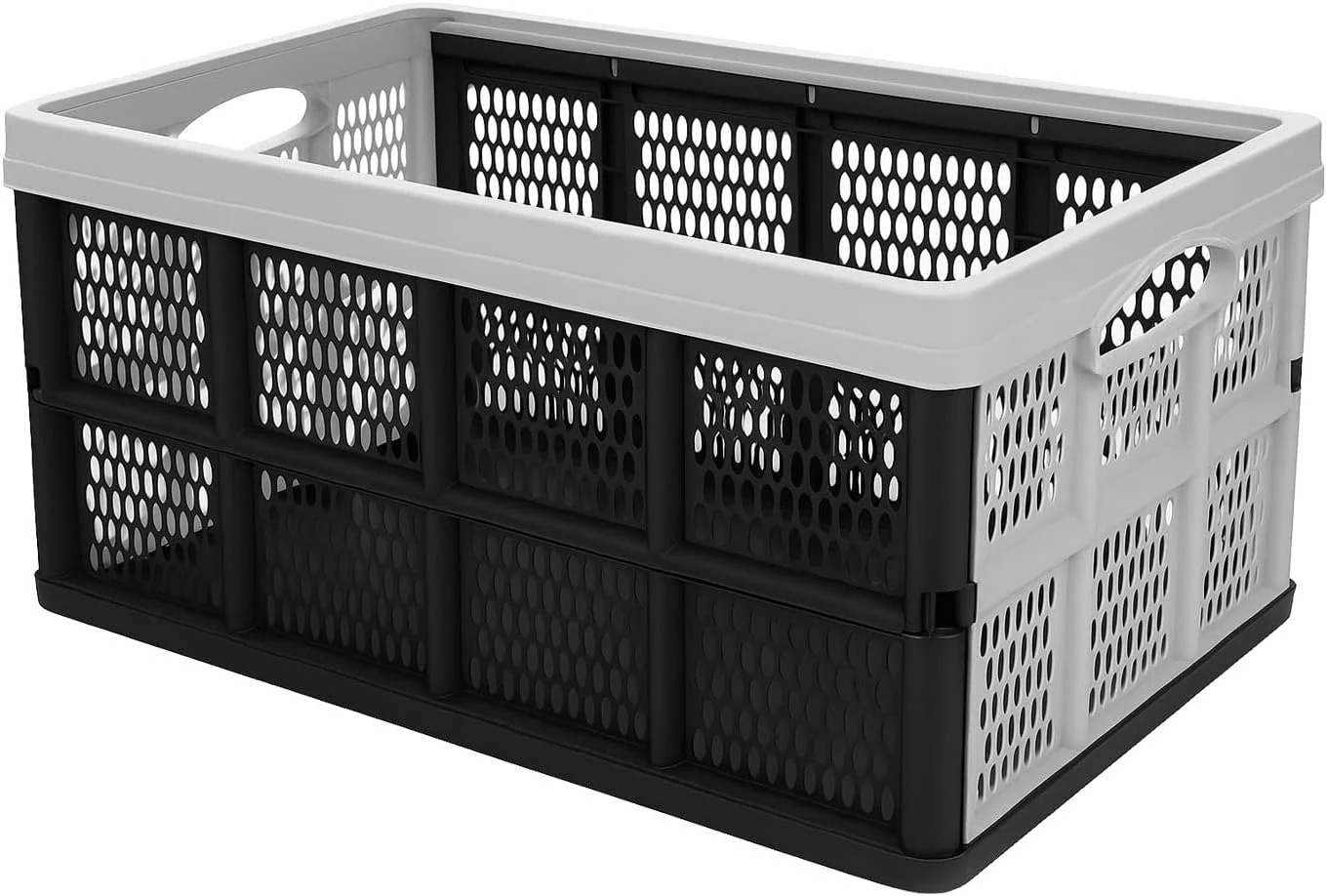 Klappbox faltbar, extrem stabile Box aus robustem Kunststoff - Klappkorb für Einkäufe und Transport - Image 7