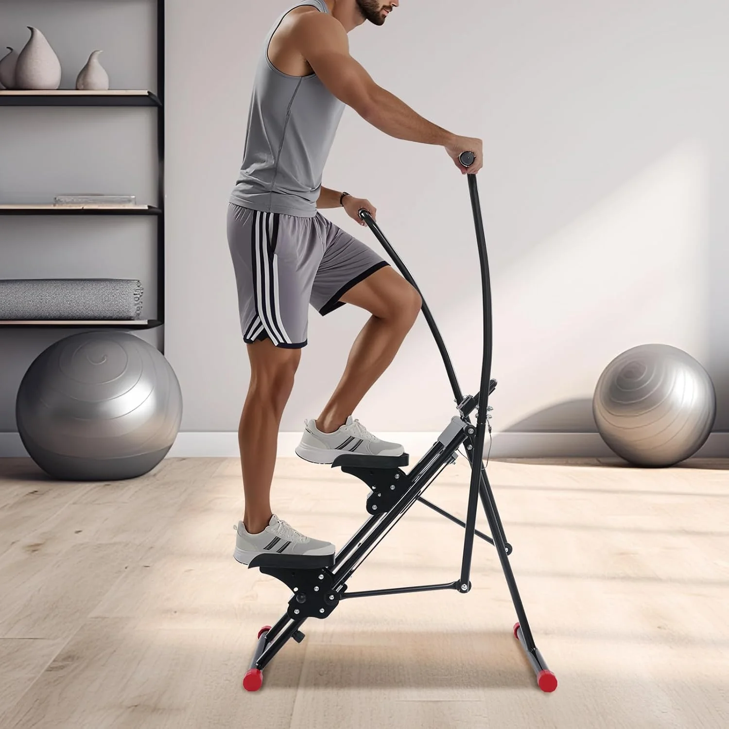 Klettermaschine, Treppensteiger Crosstrainer, Treppensteiger für Heim-Fitnessübungen, Vertikale Klet - Image 5