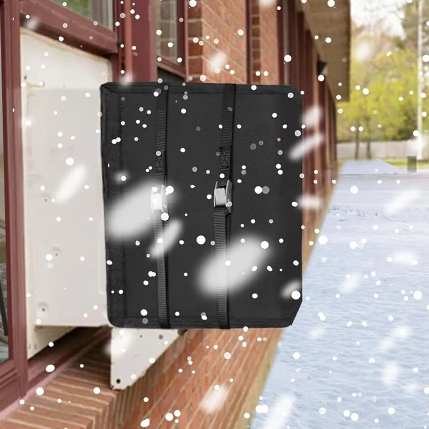 Klimaanlagen-Abdeckung Für Aussengeräte Winter | Outdoor AC Abdeckung Wasserdicht - mit verstellbare - Image 3