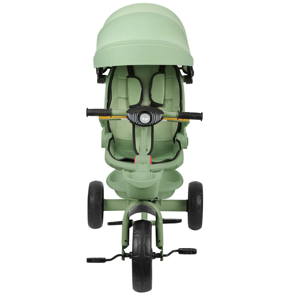 Kompakter Kinderwagen – bis 25 kg, neigbar, faltbar, mit Getränkehalter, Regenschutz, Sonnenblende (
