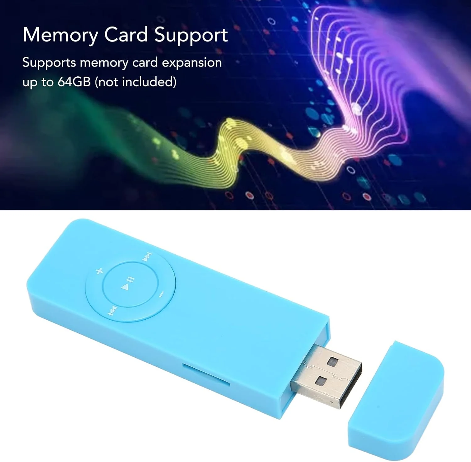 Kompakter und Tragbarer -MP3-Player, Verlustfreier Sound, Unterstützt Bis zu 64 GB für Studenten, di - Image 3