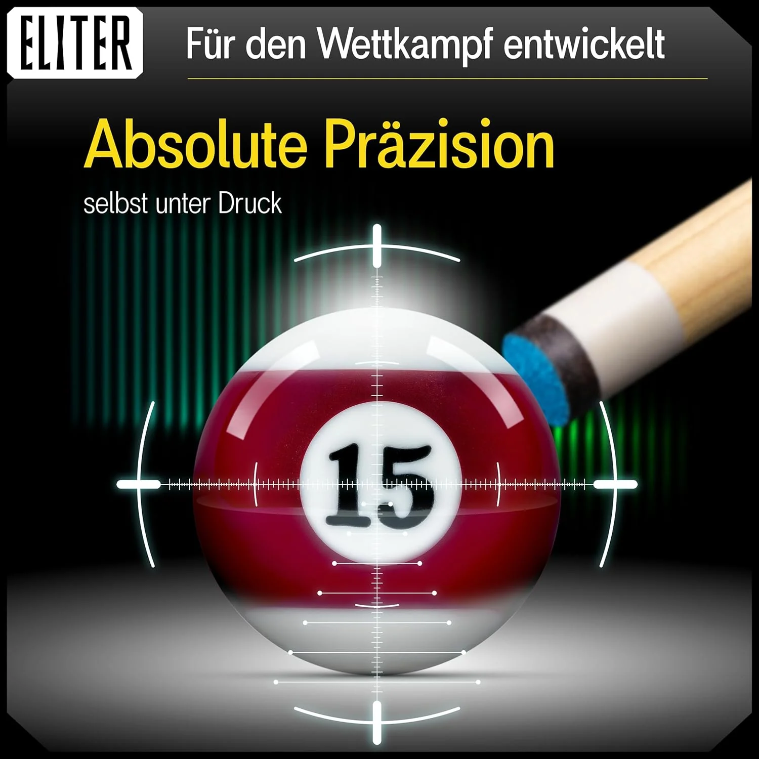 Kompletter Satz Billardkugeln aus reinem Phenolharz - 16 offizielle Billardkugeln Grösse 57,2mm für - Image 4