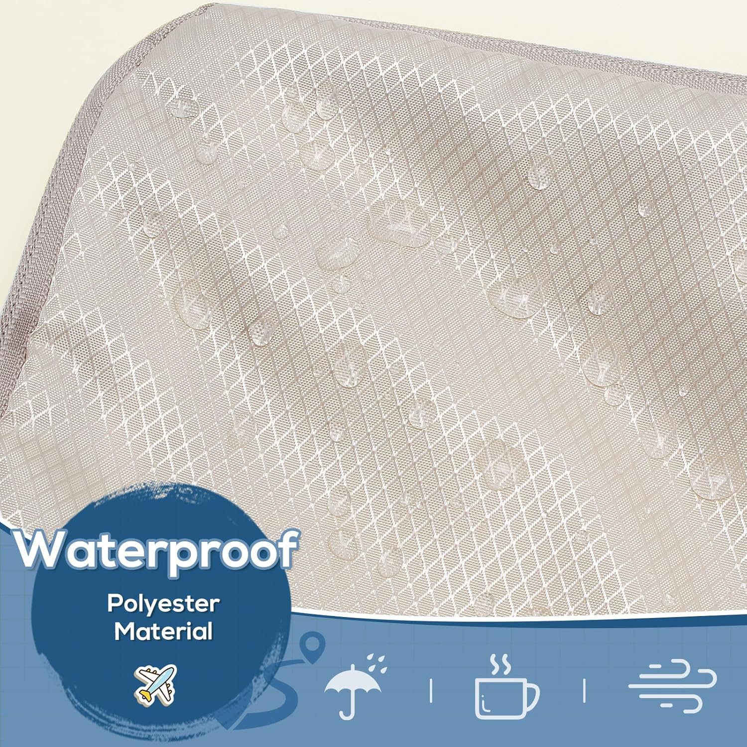Kompressionstaschen für Koffer, Large Packwürfel für Suitcase, Wasserdichte Reise Kompressionsbeutel - Image 5
