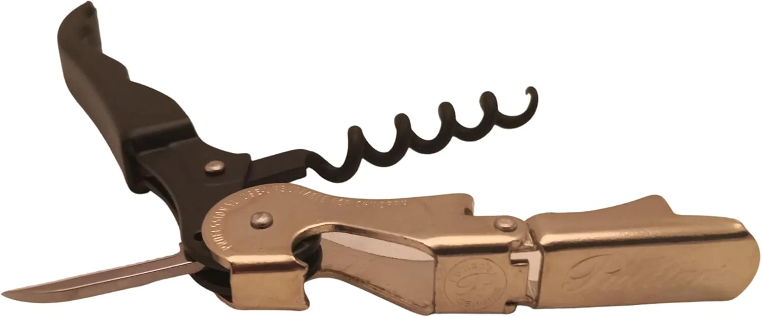 Korkenzieher/Kellnermesser für linkshändige. Pulltap's Classic 500 (Schwarz), Schwarz - Image 2