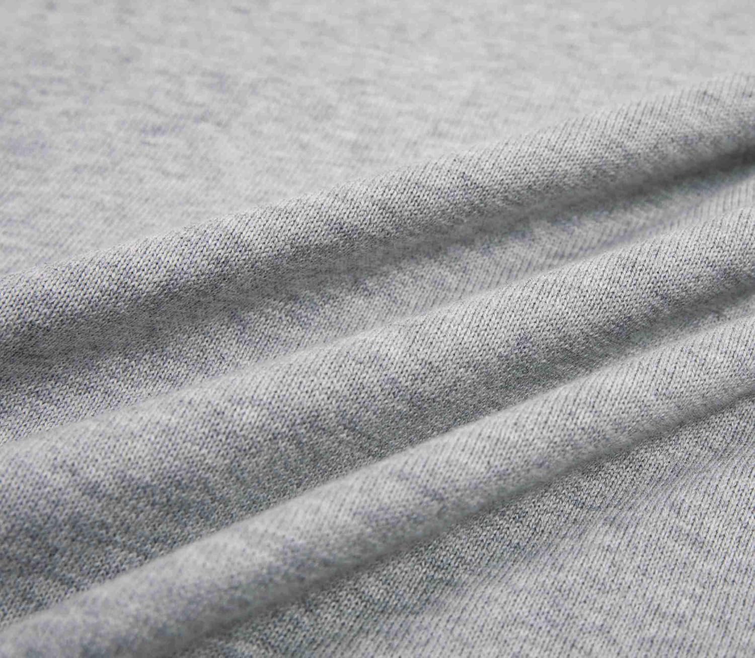 Krumba Herren Baumwolle Übergross V-Ausschnitt Klassik Pullover XXL Grau, XXL Grau - Image 2