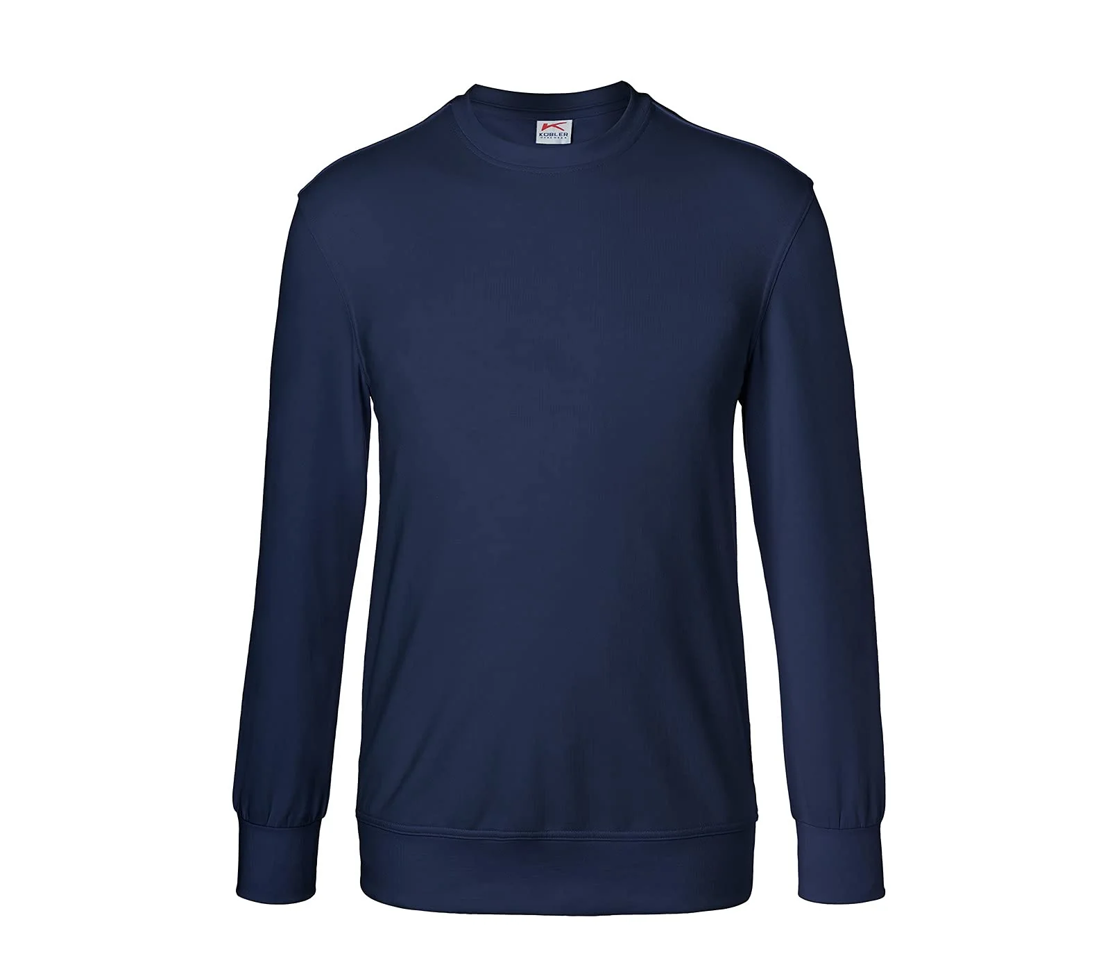 KÜBLER Workwear KÜBLER Arbeitspullover blau, Grösse S, Unisex-Arbeitspullover aus Mischgewebe, elast