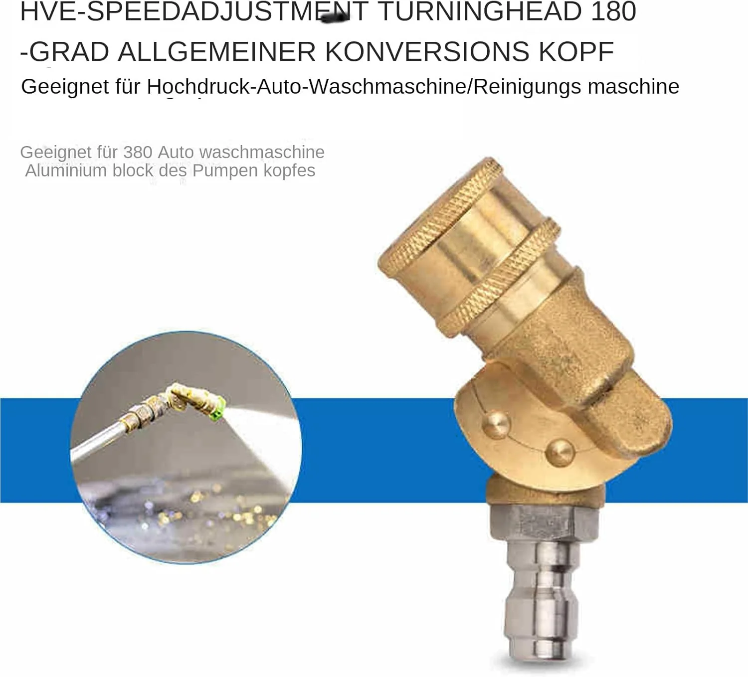 Kühlerreinigungsstab, Hochdruckreiniger, 61 cm, Auto-Kühlerreinigungsstab für LKW-Dachrinnenkondensa - Image 4