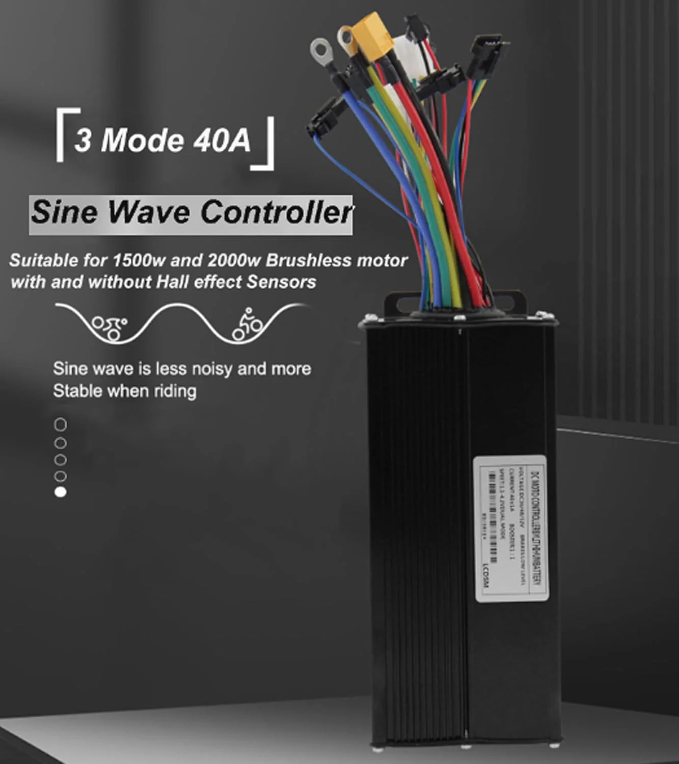 Kunray 36V 48V 52V 60V Brushless Motor DC Controller Mit LCD Anzeige Dualmodus 750W 1000W Ebike Cont - Image 4