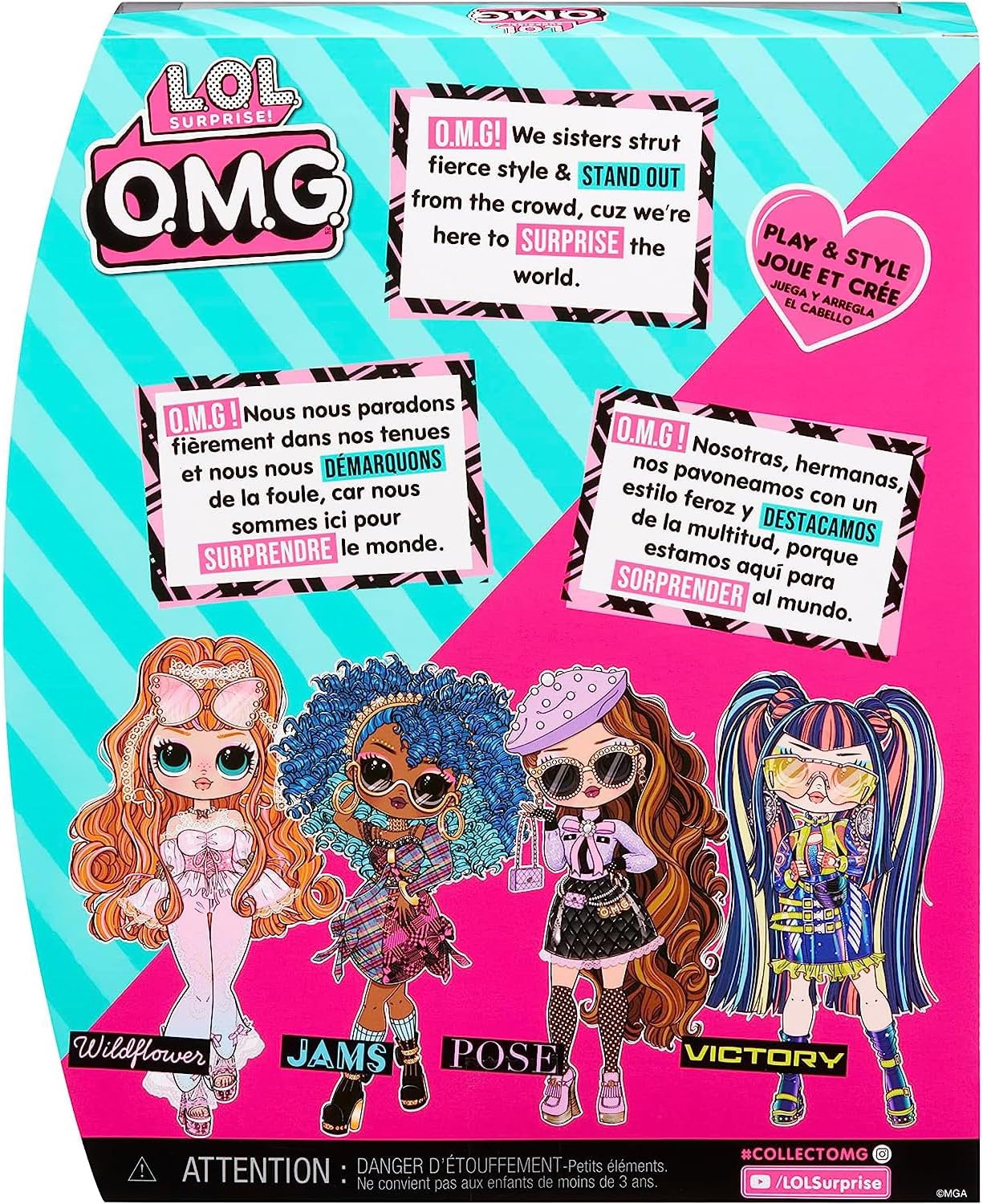 L.O.L. Surprise! OMG Modepuppe – JAMS – Mit Puppe, vielen Überraschungen und tollen Accessoires – id - Image 4