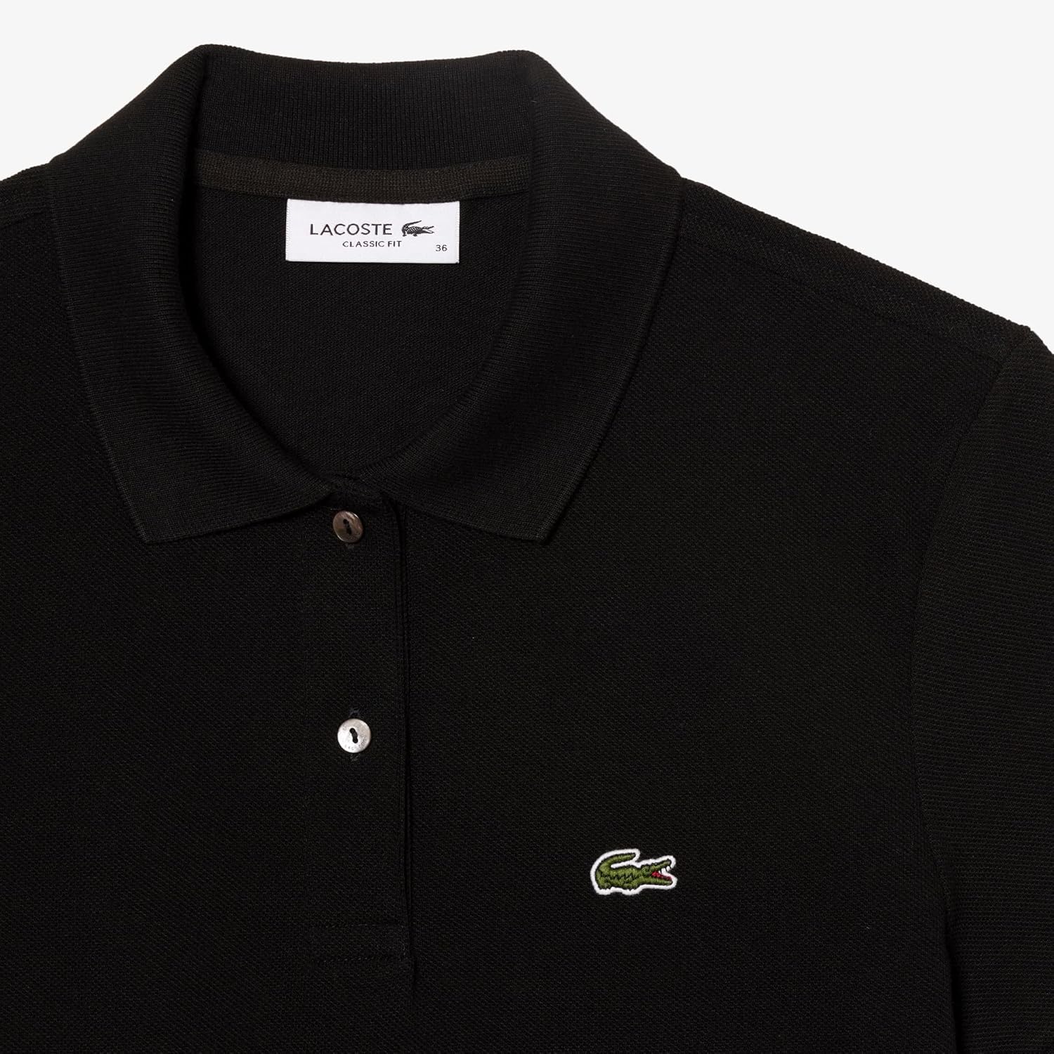 Lacoste Damen Poloshirt, 40 Noir - Image 7