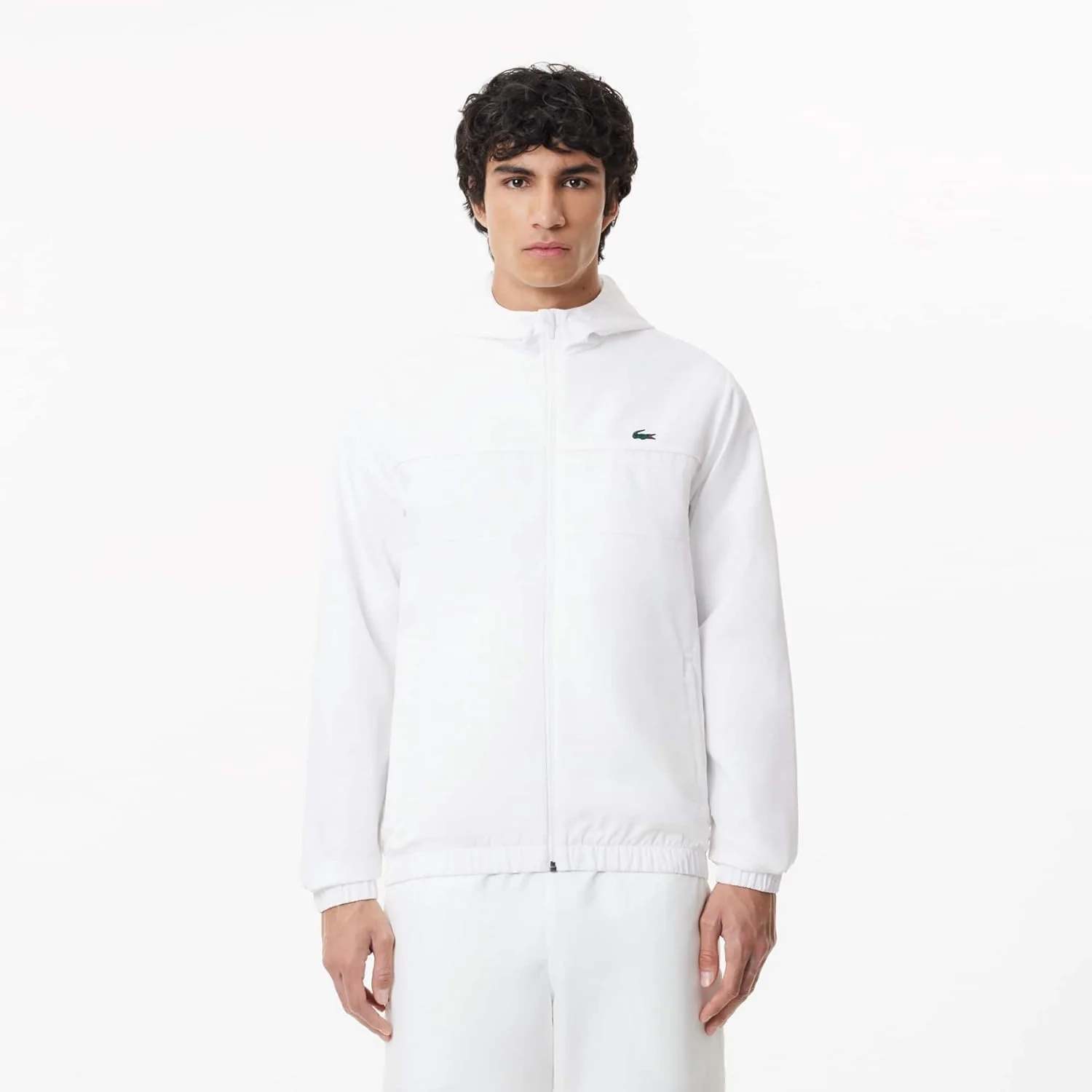 Lacoste Herren ärmellose Jacke 8 BLANC/BLANC-BLANC, 8 BLANC/BLANC-BLANC - Image 3