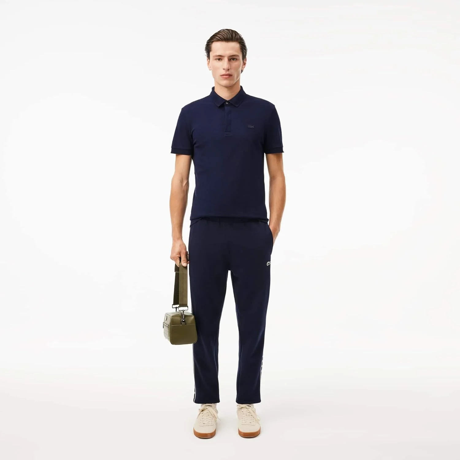 Lacoste Herren Paris Poloshirt XS Marine, XS Marine - Image 2