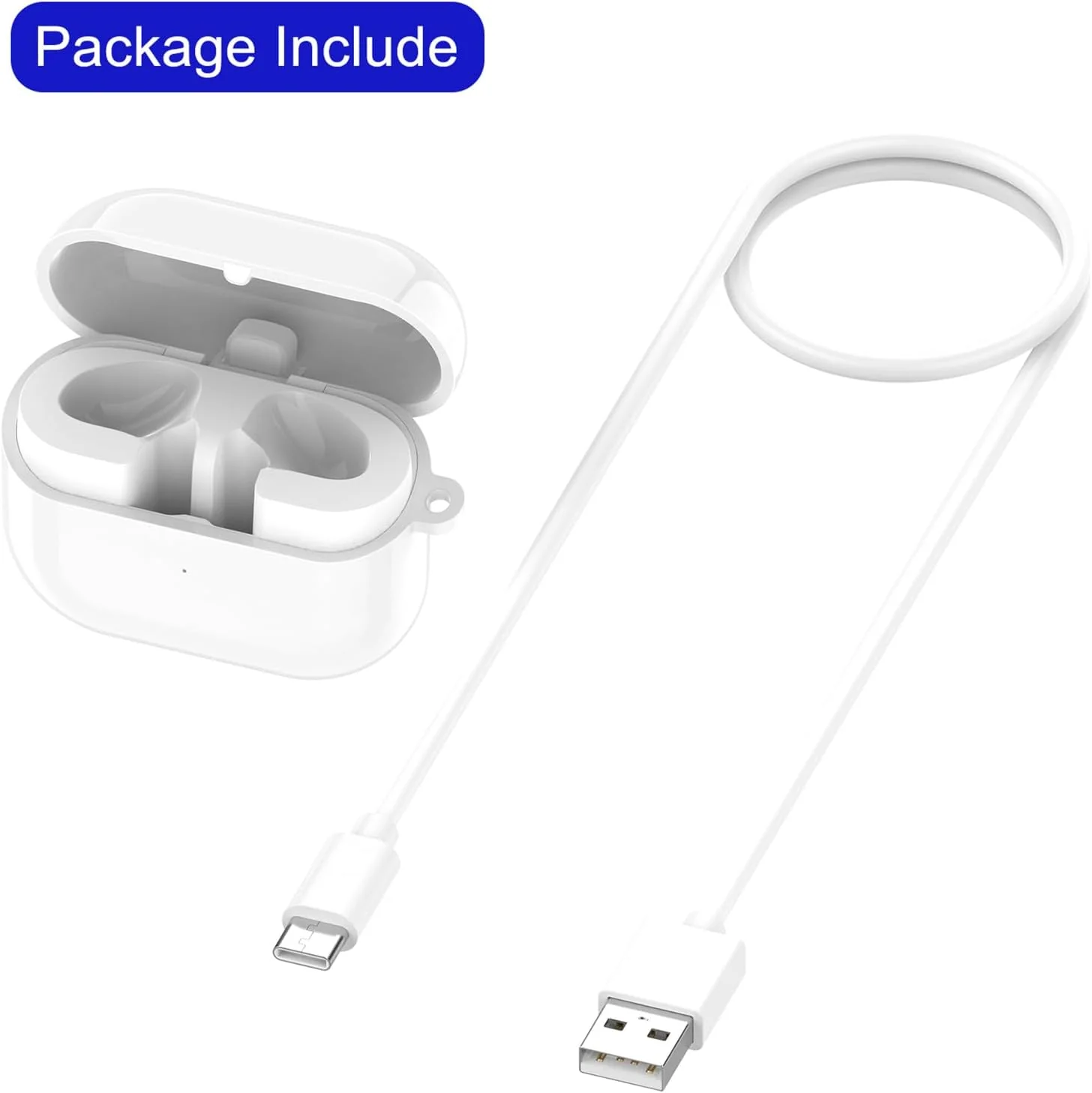 Ladekoffer Kompatibel für Samsung Galaxy Buds 3 ladecase, Ersatz-Ladebox, Ohrhörer-Ladehülle für Sam - Image 7