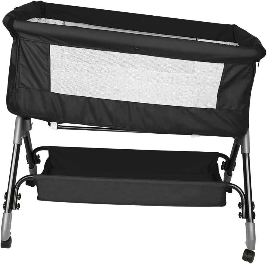 LANTUS Baby Beistellbett,Kompatibel mit verschiedenen Betten, Einfach zu Montieren und Transportiere - Image 8