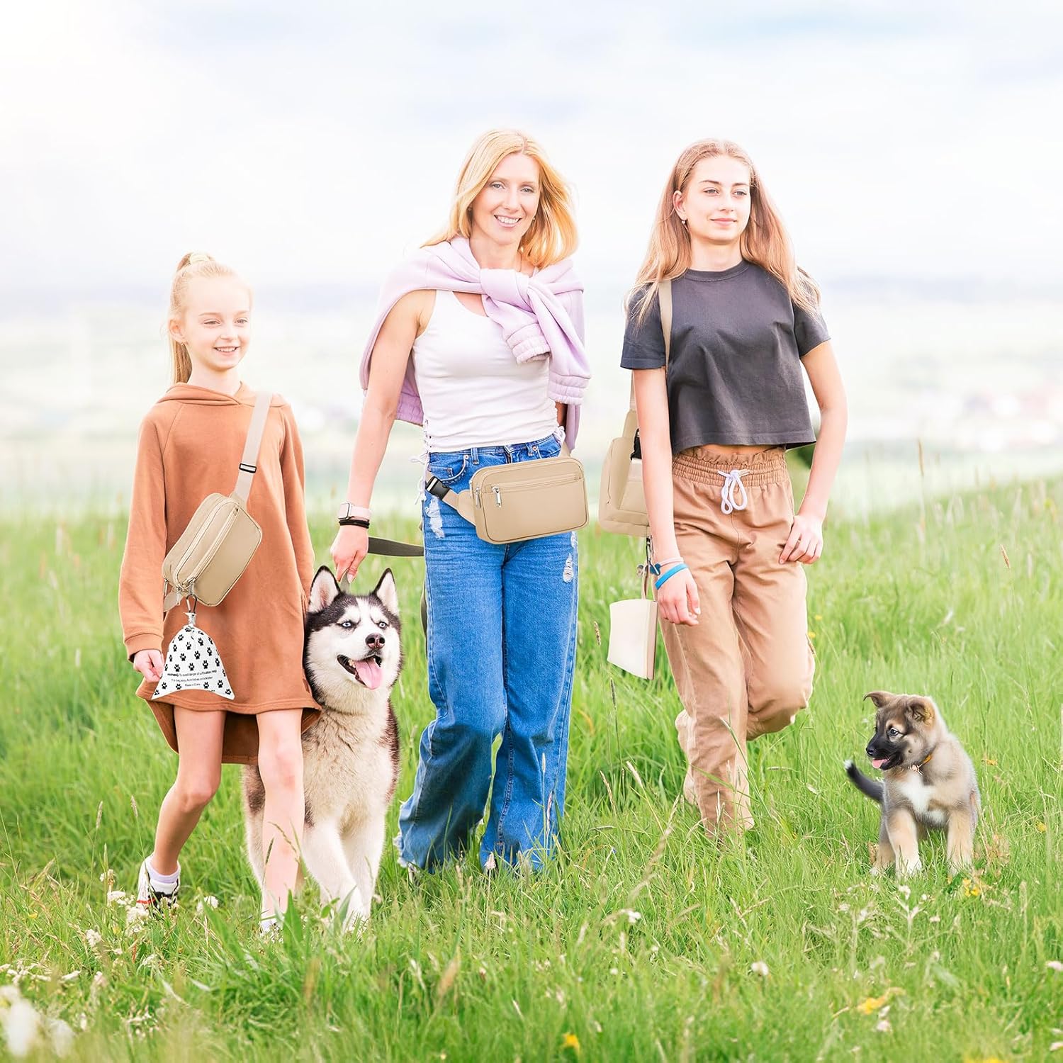 Leckerlitasche für Hunde, Praktischer Gassi Tasche Hund für Hundetraining, Multifunktionaler Leckerl - Image 8