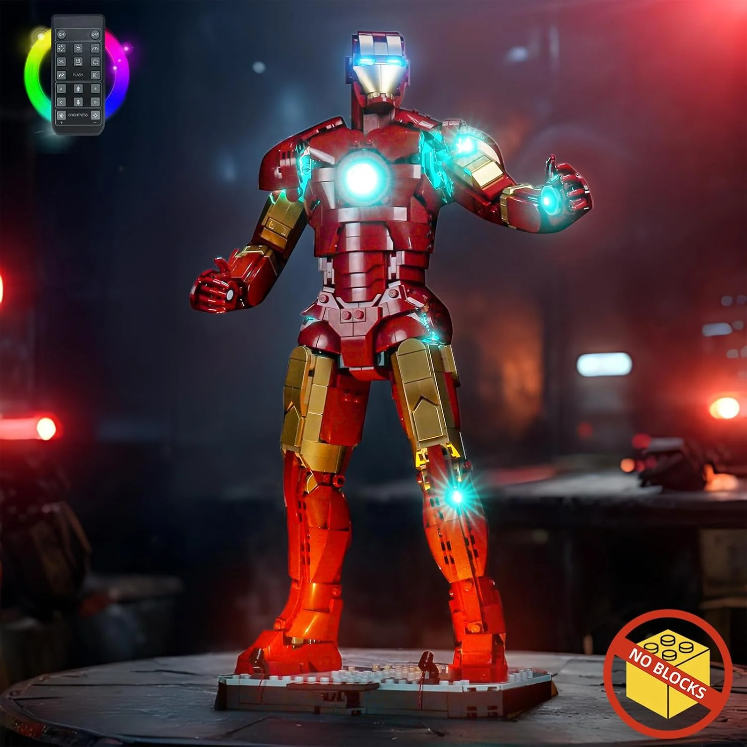 Led Licht Set Kompatibel mit Lego 76344 Iron Man Mark 3 Collectors' Edition (Kein Modell), Dekoratio - Image 4